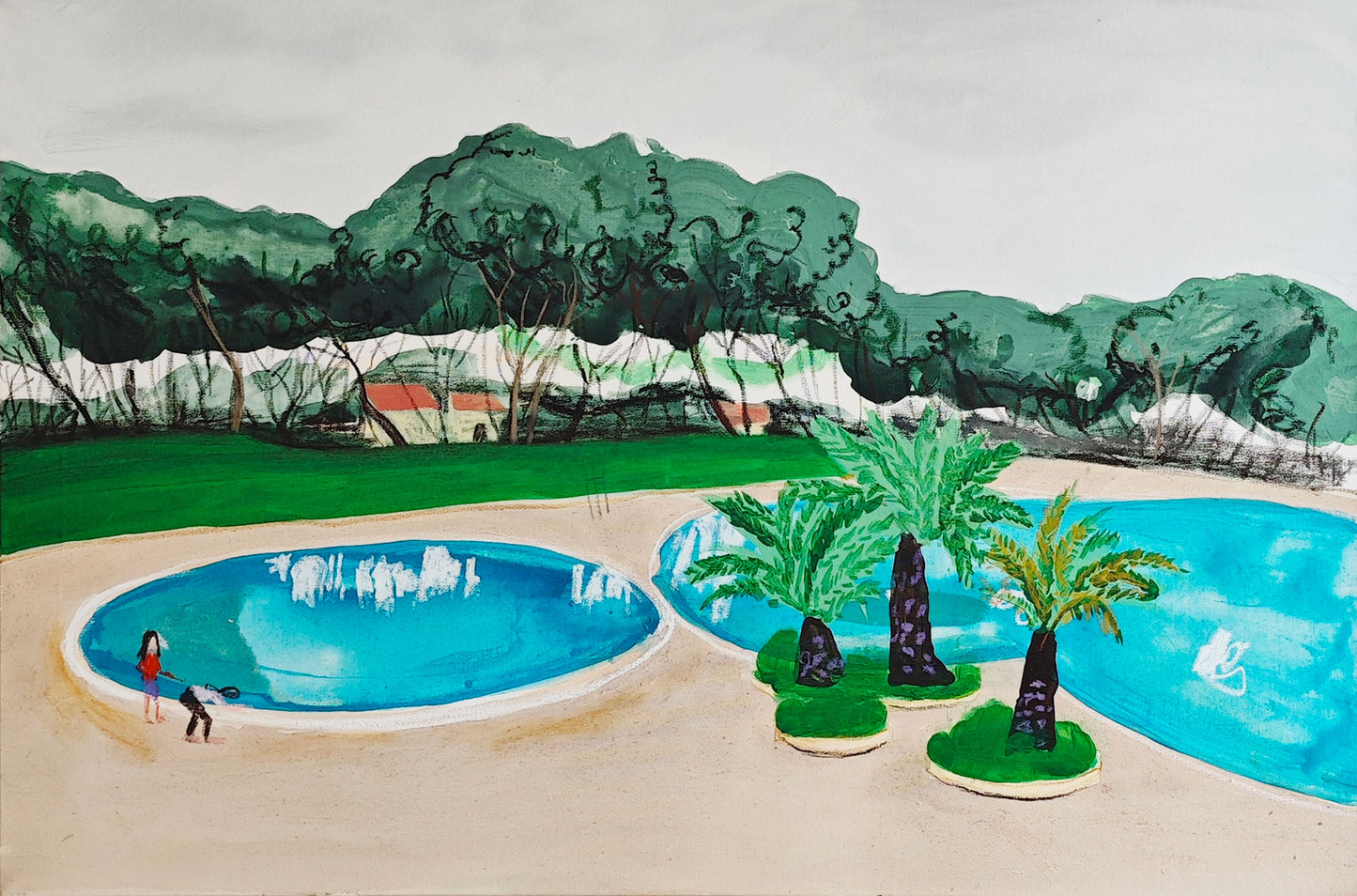 Pool at the beach