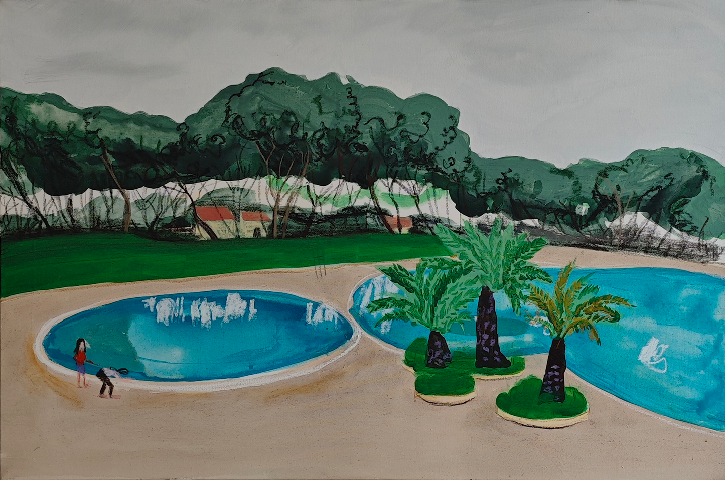 Pool at the beach